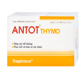 Dung dịch giúp ăn ngon miệng Antot Thymo Traphaco (2 vỉ x 10 ống)