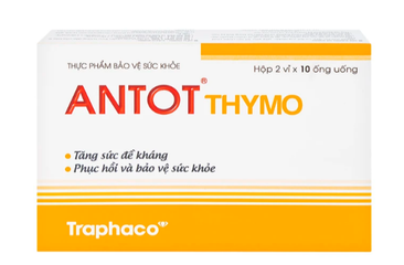 Dung dịch giúp ăn ngon miệng Antot Thymo Traphaco (2 vỉ x 10 ống)