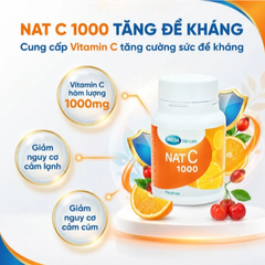 Viên tăng cường sức đề kháng Mega We Care Nat C (30 viên)