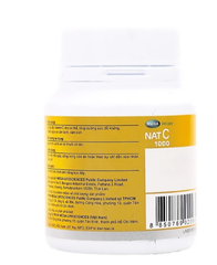 Viên tăng cường sức đề kháng Mega We Care Nat C (30 viên)