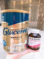 Glucerna 850g + Blackmores Sugar Balance 90 viên - Combo Chuyên Biệt Dành cho Người Tiểu Đường - Hỗ Trợ Ổn Định Đường Huyết - S/P Chuẩn Úc