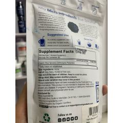 [MỸ] Organic Blue Spirulina Microingredients 60g