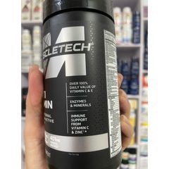 [MỸ] Viên Platinum Multivitamin Muscletech 90 viên vitamin C A D E niacin  B6 b12 biotin folate Calcium magnesium zinc