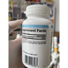 [MỸ] Viên N-Acetyl-L- Cysteine (NAC) 600mg Natural factors 60 viên chống oxy hoá tăng cường bộ não tạo ra Glutathione