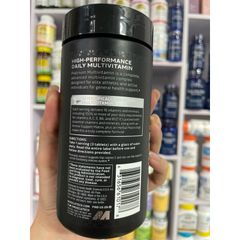 [MỸ] Viên Platinum Multivitamin Muscletech 90 viên vitamin C A D E niacin  B6 b12 biotin folate Calcium magnesium zinc