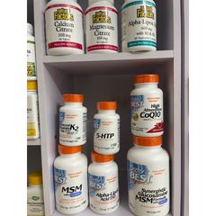 [MỸ] Viên uống 5-HTP 100mg (5-hydroxy L-tryptophan) Doctor's Best 60 viên giúp giảm căng thẳng bổ sung thêm vitamin
