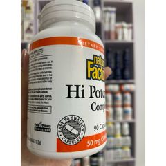 [MỸ]Viên Hi Potency B Complex Natural Factors niacin vitamin B2 B6 B12 biotin Thiamine Pantothenic Acid Inositol Choline