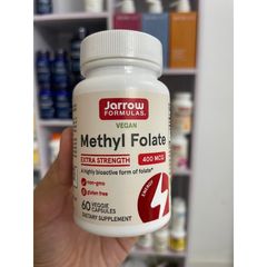 [MỸ] Viên Methyl Folate Extra Strength 400mcg 60 viên Jarrow Formulas acid folic vitamin