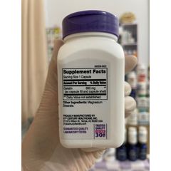 [MỸ] Viên Gelatin supports hair, skin, nails and cartilage 600mg 21st Century 100 viên Hỗ trợ tóc, da và móng