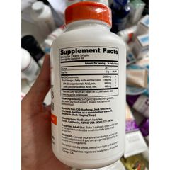 [MỸ] Viên Omega-3 Fish Oil Purified & Clear 2.000 mg Doctor's Best 120 viên