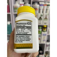 [MỸ] Viên Biotin 800mcg 21st Century 110 viên, Hỗ trợ tóc, da và móng tay