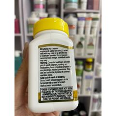 [MỸ] Viên Biotin 800mcg 21st Century 110 viên, Hỗ trợ tóc, da và móng tay