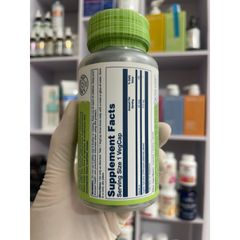 [MỸ] True Herbs Spirulina 410mg 100 viên Solaray tảo viên
