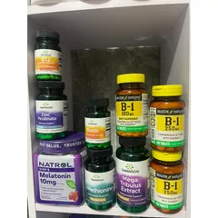 [MỸ] Vitamin B1 250mg 100 viên Mason Natural bổ sung vitamin cho cơ thể
