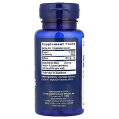 [MỸ] R-Lipoic Acid 240 mg 60 v ieen LIFE EXTENSION