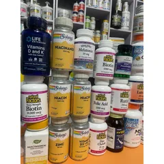 [MỸ] viên vitamin D & K with  Sea-Iodine ( i-ốt) 60 viên Life Extension bổ sung vitamin khoáng chất cơ thể
