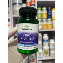 [MỸ] viên Zinc Picolinate 22mg 60 viên Swanson