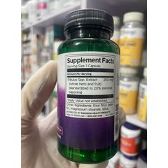 [MỸ] Viên Mega Tribulus Extract 250mg 60 viên Swanson bổ sung khoáng chất cho cơ thể