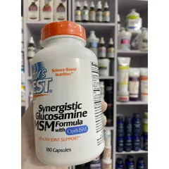 [MỸ] Viên Synergistic Glucosamine MSM Formula with OptiMSM Doctor's Best tóc, làn da và móng tay khớp sụn xương