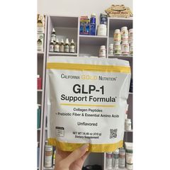 [MỸ] Bột Peptide Collagen Thuỷ phân GLP-1 Support Formula 410g California Gold Nutrition