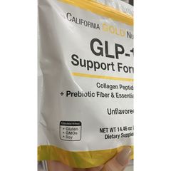 [MỸ] Bột Peptide Collagen Thuỷ phân GLP-1 Support Formula 410g California Gold Nutrition