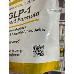[MỸ] Bột Peptide Collagen Thuỷ phân GLP-1 Support Formula 410g California Gold Nutrition