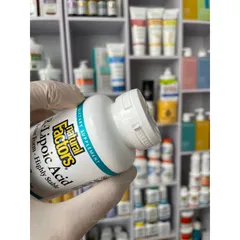 [MỸ] Viên R-Lipoic Acid 100mg 60 viêm Natural factors chống oxy hóa