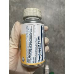 [Mỹ] viên Niacin 100mg SOLARAY 100 viên bừng đỏ