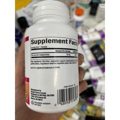[MỸ] Viên Zinc Bisglycinate 50mg Natural Factors 60 Viên