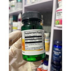 [MỸ] Viên Biotin 5,000mcg 30 viên Swanson Nuôi dưỡng tóc, da và móng bổ sung cho cơ thể