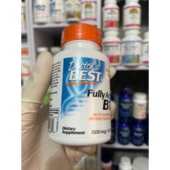 [MỸ] viên vitamin B12 fully active 1,500mcg 60 viên Doctor’s Best bổ sung khoáng chất cho cơ thể