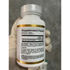 [MỸ] viên Bioactive Vitamin E, 335 mg (500 IU) California Gold Nutrition
