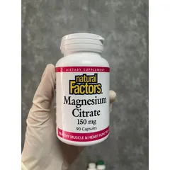 [MỸ] viên Magnesium Citrate 150mg , 90 viên Natural factors