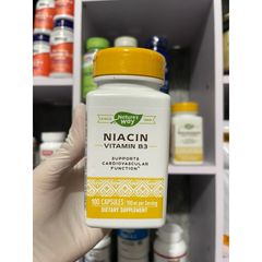 [MỸ] viên Niacin 100mg Nature’s Way 100 viên