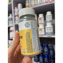 [MỸ] Viên Iron Asporotate™ 18mg 100 viên Solaray bổ sung vitamin sắt khoáng chất cho cơ thể