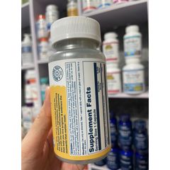 [MỸ] Viên Iron Asporotate™ 18mg 100 viên Solaray bổ sung vitamin sắt khoáng chất cho cơ thể