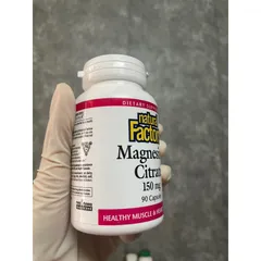 [MỸ] viên Magnesium Citrate 150mg , 90 viên Natural factors