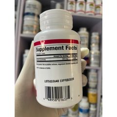 [MỸ] bổ sung Chromium Picolinate 500mcg 90viên Natural Factors giảm cơn đói & thèm ăn