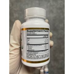 [MỸ ] viên Tảo xoắn Spirulina hữu cơ California Gold Nutrition