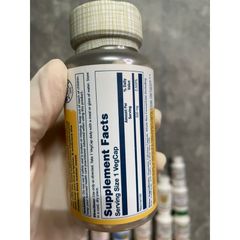 [MỸ] viên Niacinamide 500mg  Solaray  100 viên giúp da ngừa mụn..vv