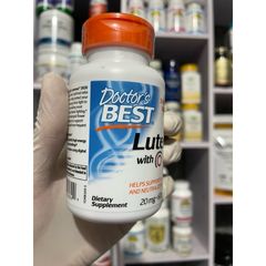 [MỸ] viên Lutein with Lutemax® 2020 20mg 60 viên Doctor's Best hỗ trợ tăng cường thị lực