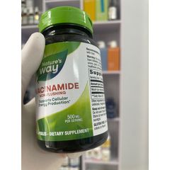 [MỸ] viên Niacinamide non-flushing 500mg nature’s way 100viên