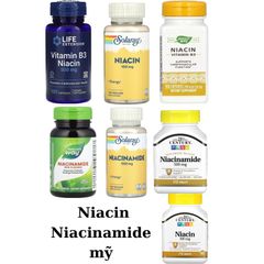 [MỸ] viên Niacinamide non-flushing 500mg nature’s way 100viên