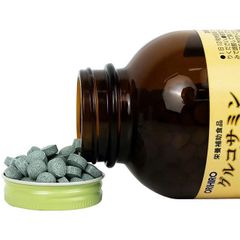 [Hàng Nhập khẩu] Viên uống Orihiro Glucosamine and Spirulna 900 viên - Nhật Bản-Viên uống tăng tiết dịch khớp giảm thoái hóa khớp