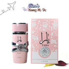 [Chính ngạch] Nước Hoa Nữ Lattafa Yara EDP Hồng 100ml 