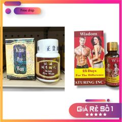 (Nhập khẩu) KHUYẾN MÃI ĐẶC BIỆT - Viên uống tăng cân Wisdom Weight xuất xứ Indonesia giúp ăn ngon miệng, ngủ ngon - Mã 1547 (Combo 2 hộp) chính hãng