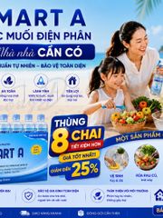 ✅ THÙNG 08 CHAI SMART A 500ML – DUNG DỊCH SÁT KHUẨN MẪU MỚI 2026 – SHOP TRỌNG ĐỨC SMART
