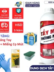 SMART TM - Dung dịch tẩy mốc Smart an toànl àm sạch mốc tường, doăng cao su, chăn gối, quần áo trắng