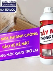 SMART TM - Dung dịch tẩy mốc Smart an toànl àm sạch mốc tường, doăng cao su, chăn gối, quần áo trắng