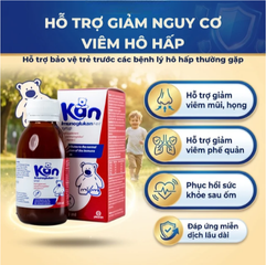 Siro hỗ trợ tăng cường sức đề kháng ở trẻ Syrup Kan (120ml)